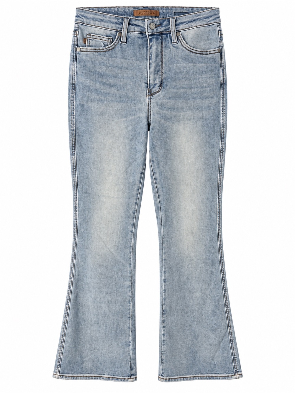 Judy Blue Light Wash Stretch Bootcut Jeans Size 5/27 Regular